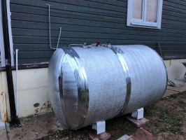 Автономная газификация во Владимире на базе газгольдера 800 л